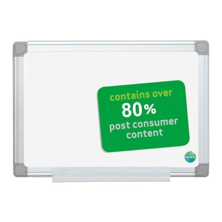 Bi-Silque MasterVision Earth Whiteboard, Melamine Surface, 24inW x 18inH MA0200790